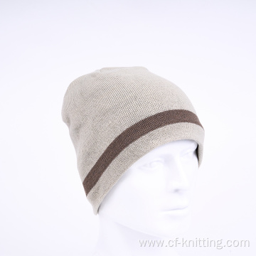 Knitted Beanie hat for adults in winter